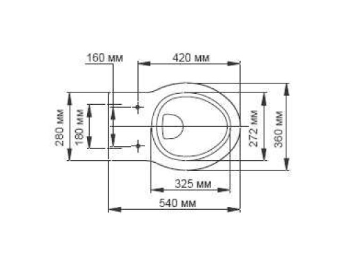 Подвесной унитаз Jacob Delafon Ove в комплекте с сиденьем E70005 SoftClose, E1585-00 (GM)