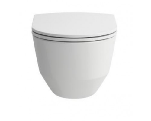 Инсталляция Laufen с безободковым унитазом Laufen Pro Rimless 8.6996.6.000.000.R, кнопка, сиденье микролифт, комплект Pack Laufen Pro Rimless