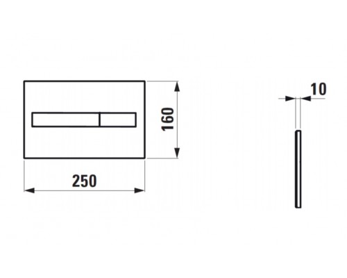Инсталляция Laufen с безободковым унитазом Laufen Pro Rimless 8.6996.6.000.000.R, кнопка, сиденье микролифт, комплект Pack Laufen Pro Rimless