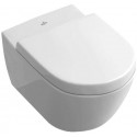 Подвесной безободковый унитаз Villeroy&Boch Subway 2.0 5614 R0R1, альпийский белый CeramicPlus