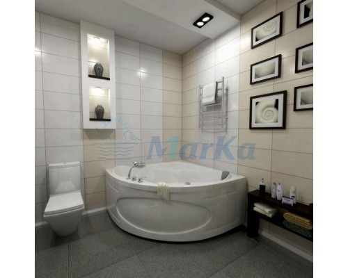 Угловая ванна 1MarKa CASSANDRA 140x140 (01кас1414)