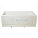 Ванна 1MarKa ELEGANCE, прямоугольная, 165 х 70 см (01эл16570)