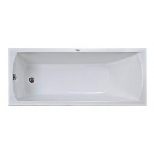 Ванна акриловая 1MarKa Modern 155 x 70 см прямоугольная, белая (01мод15570)
