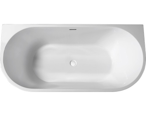 Ванна акриловая Abber AB9216-1.7DB 170 х 80 x 60 см без гидромассажа, пристенная, синяя
