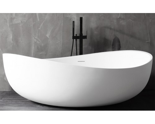 Ванна акриловая Abber AB9239 180 х 110 x 62 см без гидромассажа, отдельностоящая, белая Ванна акриловая Abber AB9239 180 х 110 x 62 см без гидромассажа, отдельностоящая, белая
