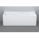 Ванна акриловая Am.Pm Sense W75A-150-070W-KL, 150 х 70 см, с каркасом и сливом-переливом