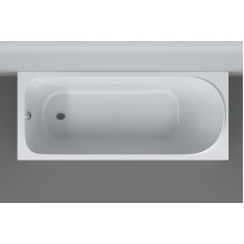 Ванна акриловая Am.Pm Sense W75A-170-070W-KL, 170 х 70 см, с каркасом и сливом-переливом
