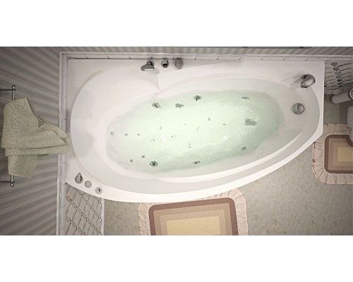Акриловая ванна Aquanet Jersey 170x90, 002039 L/R (203988/203989)