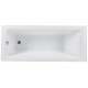 Ванна акриловая Aquanet Bright 170х70 см, с каркасом, белая, 267835
