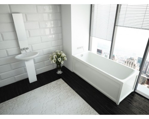 Ванна акриловая Aquatek Eco-friendly Мия 130 x 70 см, белая, MIY130-0000001