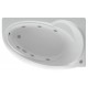 Ванна гидромассажная акриловая Aquatek Бетта 170 x 97 см с фронтальным экраном, белая, левая/правая
