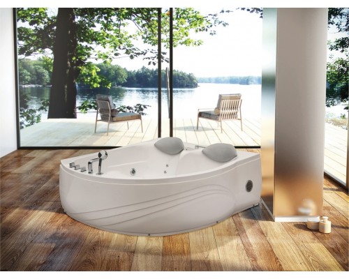 Ванна гидромассажная акриловая Black&White Galaxy GB5005, 175 х 160 см, белая