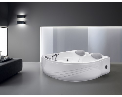 Ванна гидромассажная акриловая Black&White Galaxy GB5005, 175 х 160 см, белая