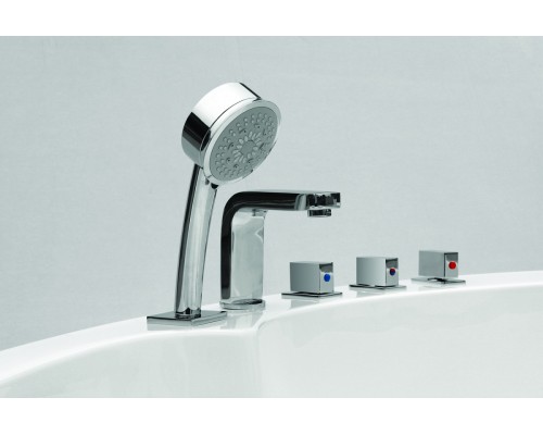 Ванна гидромассажная акриловая Black&White Galaxy GB5005, 175 х 160 см, белая