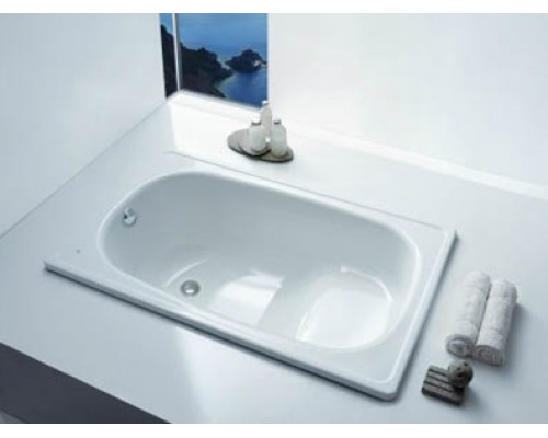 Стальная ванна BLB Europa Mini B05E 105х70 сидячая