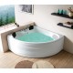 Ванна гидромассажная акриловая Gemy G9041 B, 150 х 150 x 740 см