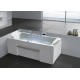 Ванна гидромассажная акриловая Gemy G9076 K, 177 х 81 см