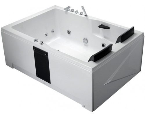 Ванна гидромассажная акриловая Gemy G9061 B L/R 181 х 121 x 70 см, встраиваемая, белая, левая/правая