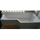 Ванна акриловая Jacob Delafon Bain Douche NEO E6D000-00 160 х 90 х 70, левая/правая
