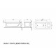 Ванна акриловая Jacob Delafon Sofa E60518RU-00, 170 x 70 см