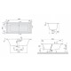 Акриловая ванна Villeroy&Boch Omnia Architectura 190 x 90 UBA199ARA2V-01