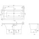 Ванна Villeroy&Boch Architectura 170x80 см UBA178ARA2V-01