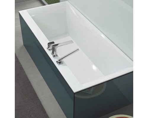 Квариловая ванна Villeroy&Boch Squaro Edge 12, 190 x 90 см, alpin, UBQ190SQE2DV-01