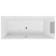 Ванна Villeroy&Boch Squaro UBQ170SQR2V-01, 170 x 75 см, alpin