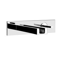 Смеситель Gessi RETTANGOLO CASCATA 30994/031 для раковины, внешняя часть, 185 мм