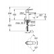 Смеситель для раковины Grohe Eurosmart Cosmopolitan 23326000