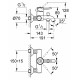 Смеситель Grohe BauClassic 32865000 для ванны и душа