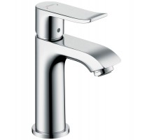 Смеситель Hansgrohe Metris 31088000 для раковины, со сливным гарнитуром