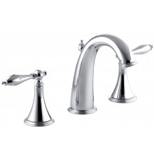 Смеситель Kohler Finial Traditional K-310-4M-CP для раковины