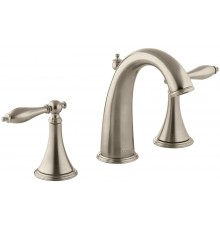 Смеситель Kohler Finial Traditional K-310-4M-PB для раковины, полированная медь