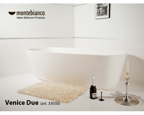 Ванна из литьевого мрамора Montebianco Venice Due 33030 186 х 90 см