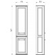 Пенал ASB-Woodline Венеция 40