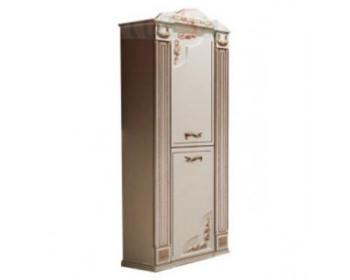 Шкаф - пенал Misty Барокко 60 Пенал левый беж. Л-Бар05060-033Л