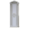 Шкаф - пенал Misty Барокко 60 пенал L белый Л-Бар05060-013Л