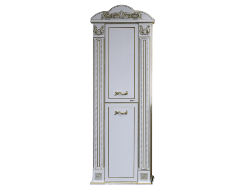 Шкаф - пенал Misty Барокко 60 пенал L белый Л-Бар05060-013Л