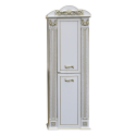 Шкаф - пенал Misty Барокко 60 пенал R белый Л-Бар05060-013П