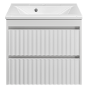 Тумба под раковину MISTY Brevita Balaton - 65 подвесная (белая) Тумба под раковину MISTY Brevita Balaton - 65 подвесная (белая)