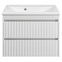 Тумба под раковину MISTY Brevita Balaton - 75 подвесная (белая) Тумба под раковину MISTY Brevita Balaton - 75 подвесная (белая)