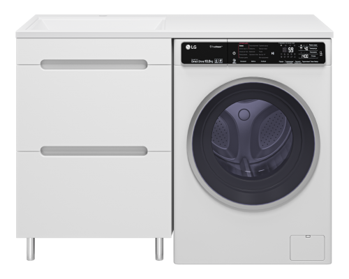 Тумба под раковину Misty Байкал - 55 под стиральную машину