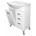 Тумба под раковину Misty Дрея- 65 Тумба с 2-мя ящ. (корзина) Э-Дре01065-01К2Я