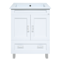 Тумба под раковину Misty Дива - 65 с 1 ящ. белая П-Див01065-013Пр