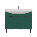 Тумба под раковину Misty Джулия 105 Тумба прямая зеленая Л-Джу01105-0810Пр Тумба под раковину Misty Джулия 105 Тумба прямая зеленая Л-Джу01105-0810Пр