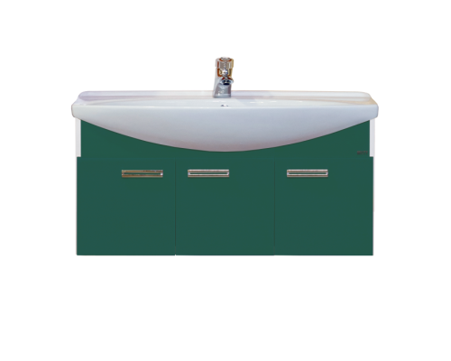 Тумба под раковину Misty Джулия 105 тумба подвесная зеленая Л-Джу01105-0810По
