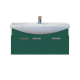Тумба под раковину Misty Джулия 105 тумба подвесная зеленая Л-Джу01105-0810По