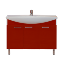 Тумба под раковину Misty Джулия -120 Тумба прямая красная Л-Джу01120-0410Пр Тумба под раковину Misty Джулия -120 Тумба прямая красная Л-Джу01120-0410Пр