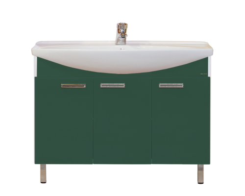 Тумба под раковину Misty Джулия -120 Тумба прямая зеленая Л-Джу01120-0810Пр